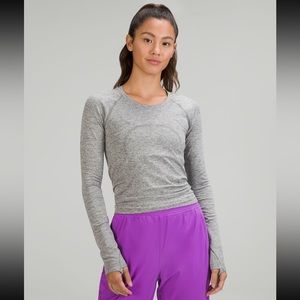 Slate Lululemon Swiftly Tech Long Sleeve 2.0